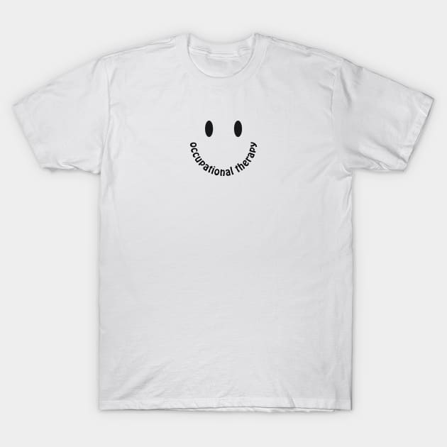 Occupational Therapy Smile T-Shirt by MadebyOTBB